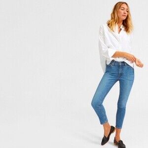 Everlane The Mid-Rise Skinny Ankle Jeans 24
